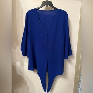 Royal Blue top from Amazon
